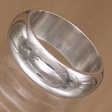 Chunky Band Silver Ring