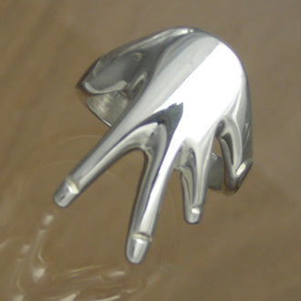 Silver Hand Ring