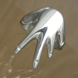 Silver Hand Ring